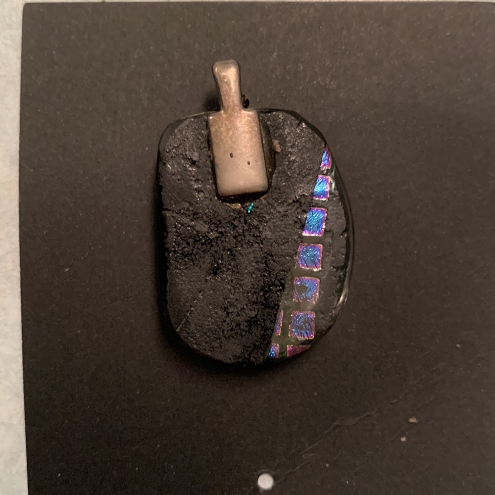 Glass Necklace Piece - Picture 3 of 3